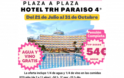 OFERTA HOTEL TRH PARAÍSO